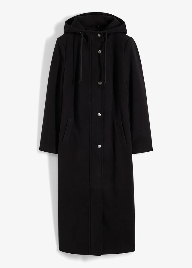 Manteau long, Couleur: noir