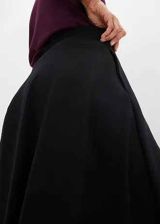 Midi sukňa Punto di Roma • čierna • obchod bonprix