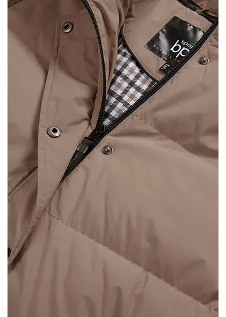 Doudoune imperméable à doublure imprimée • taupe • Boutique bonprix