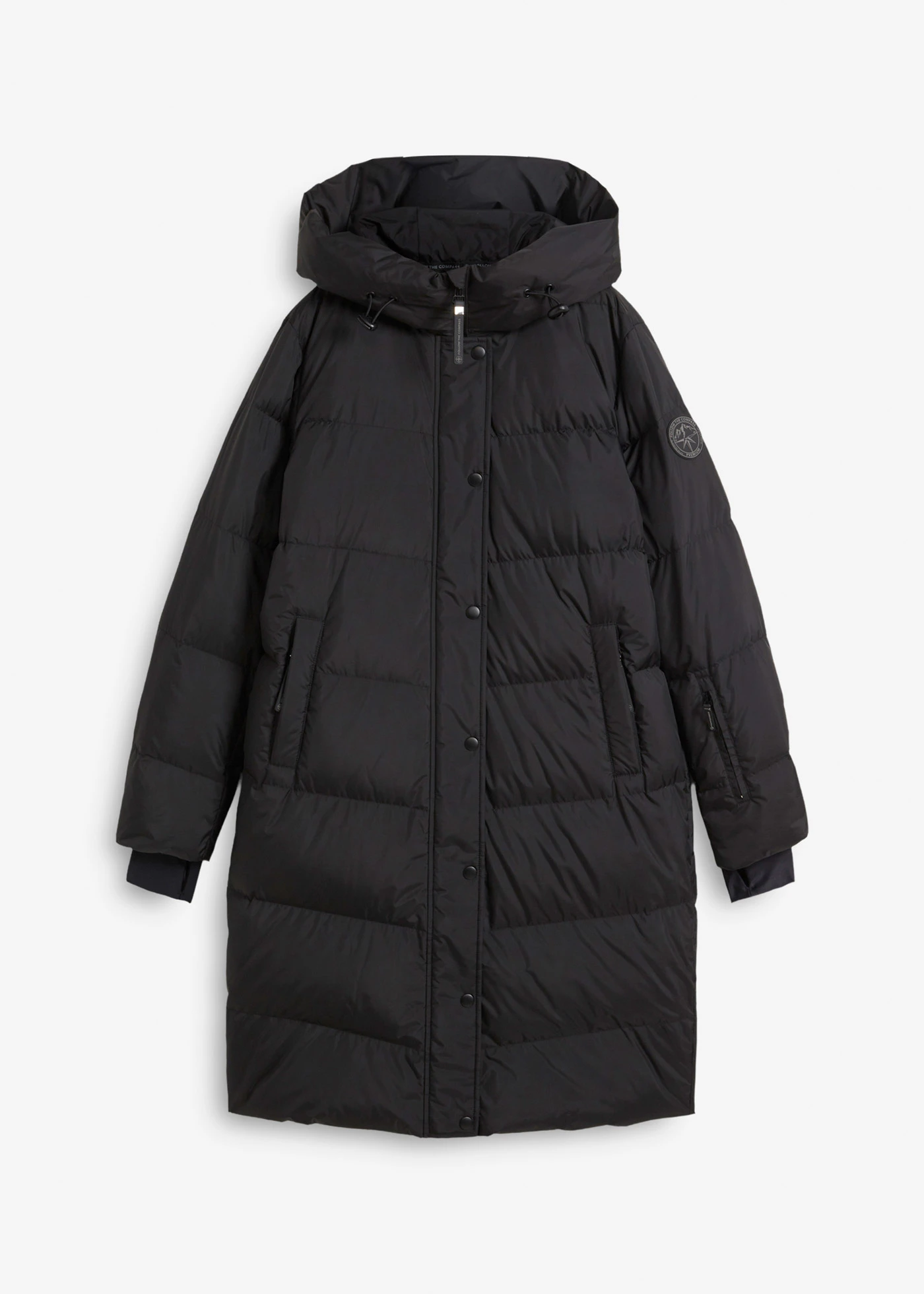 Doudoune imperméable à doublure imprimée • noir • Boutique bonprix