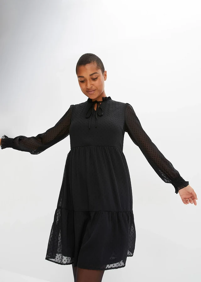 Robe courte, Couleur: noir