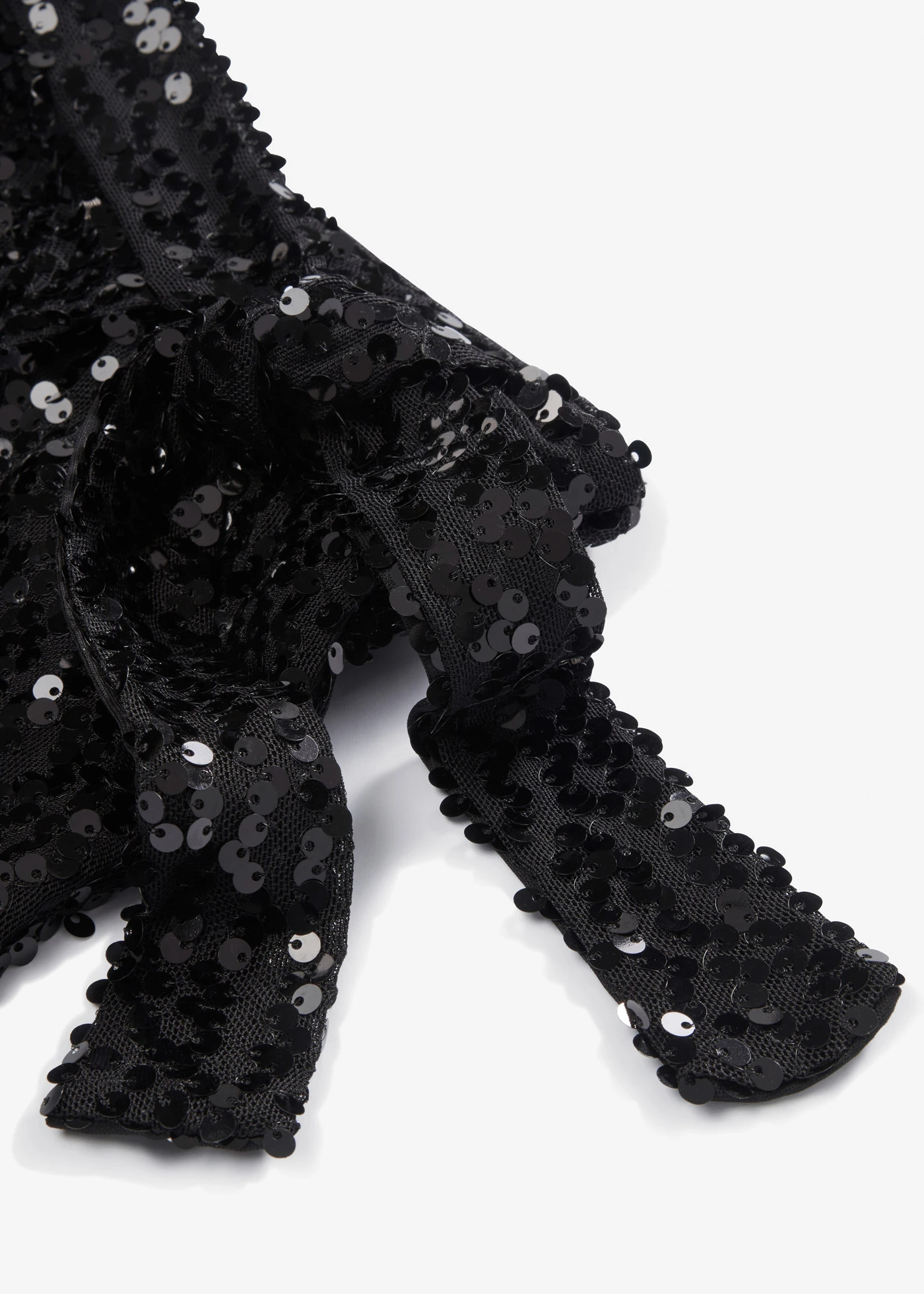 Short met pailletten • zwart • bonprix online shop