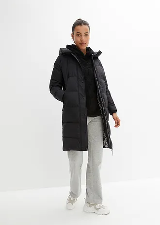 Mantou impermeabil cu puf reciclat • negru • magazin bonprix