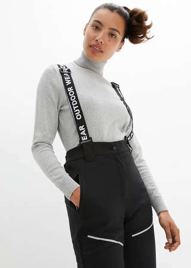Pantalon technique en softshell extensible et déperlant • noir • product-page.page-title-suffix