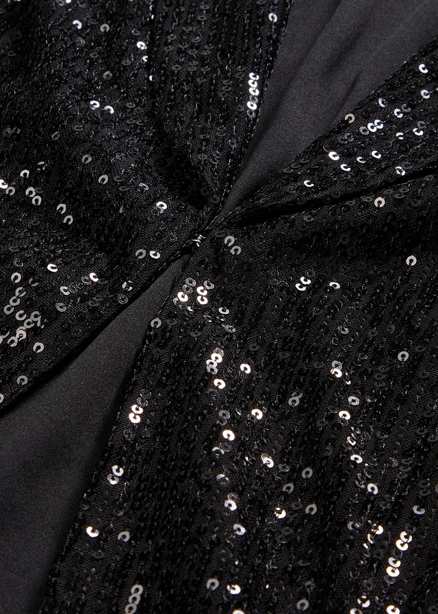 Blazer met pailletten • zwart metallic • product-page.page-title-suffix