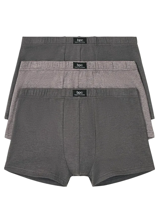 Chilot boxer strâmt cu bumbac (set/3 buc.)