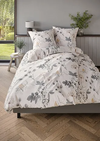 Parure de lit en linon • crème • Boutique bonprix