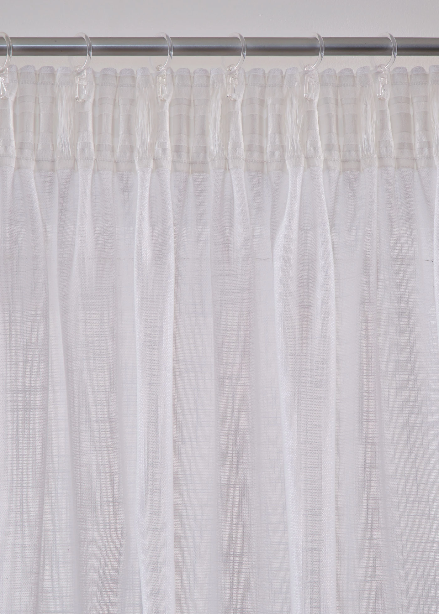 Gordijn met structuur (2 stuks) • wit • bonprix online shop