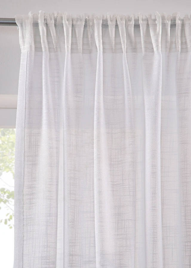 Lot de 2 rideaux texturés • blanc • product-page.page-title-suffix