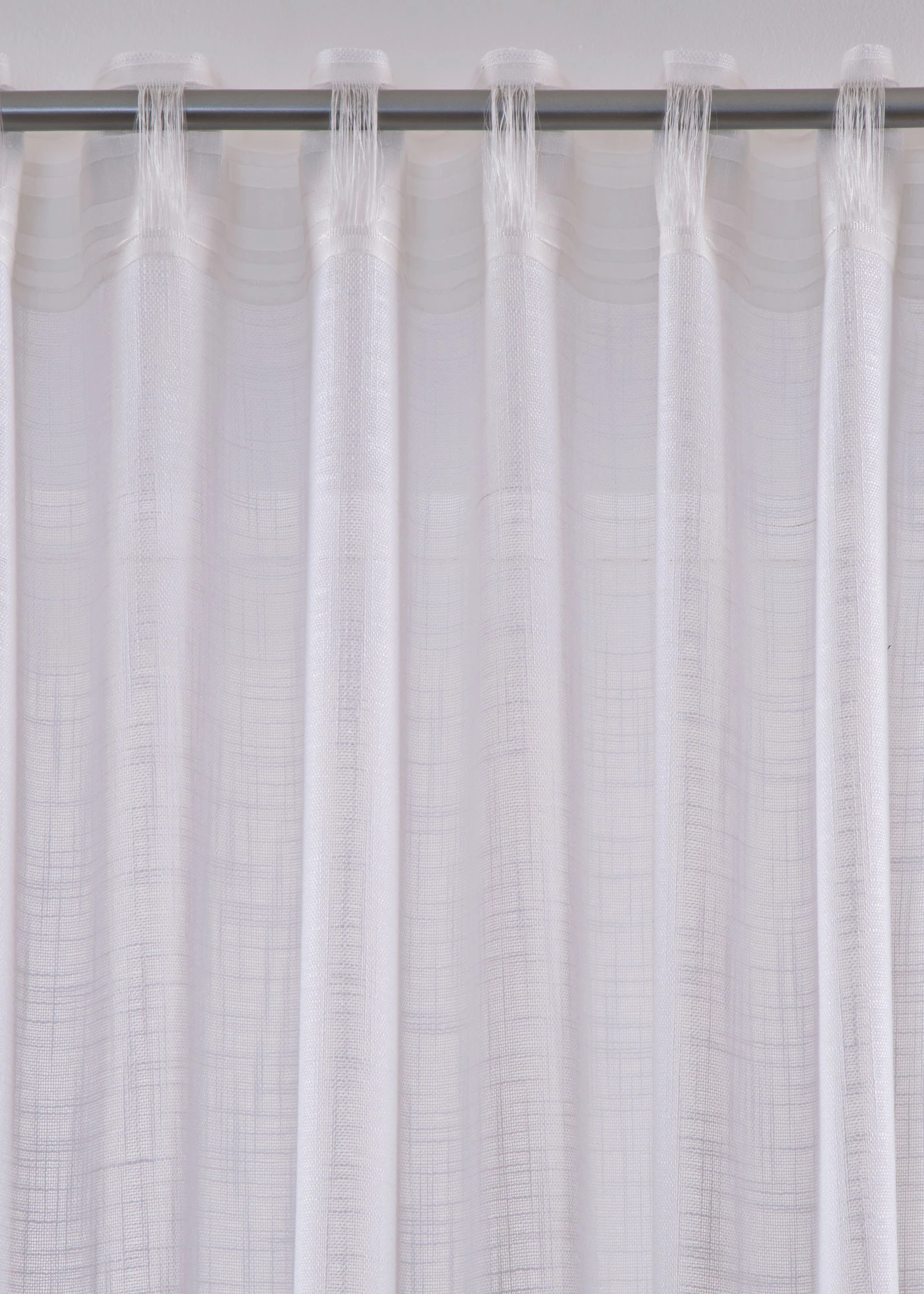 Lot de 2 rideaux texturés • blanc • Boutique bonprix