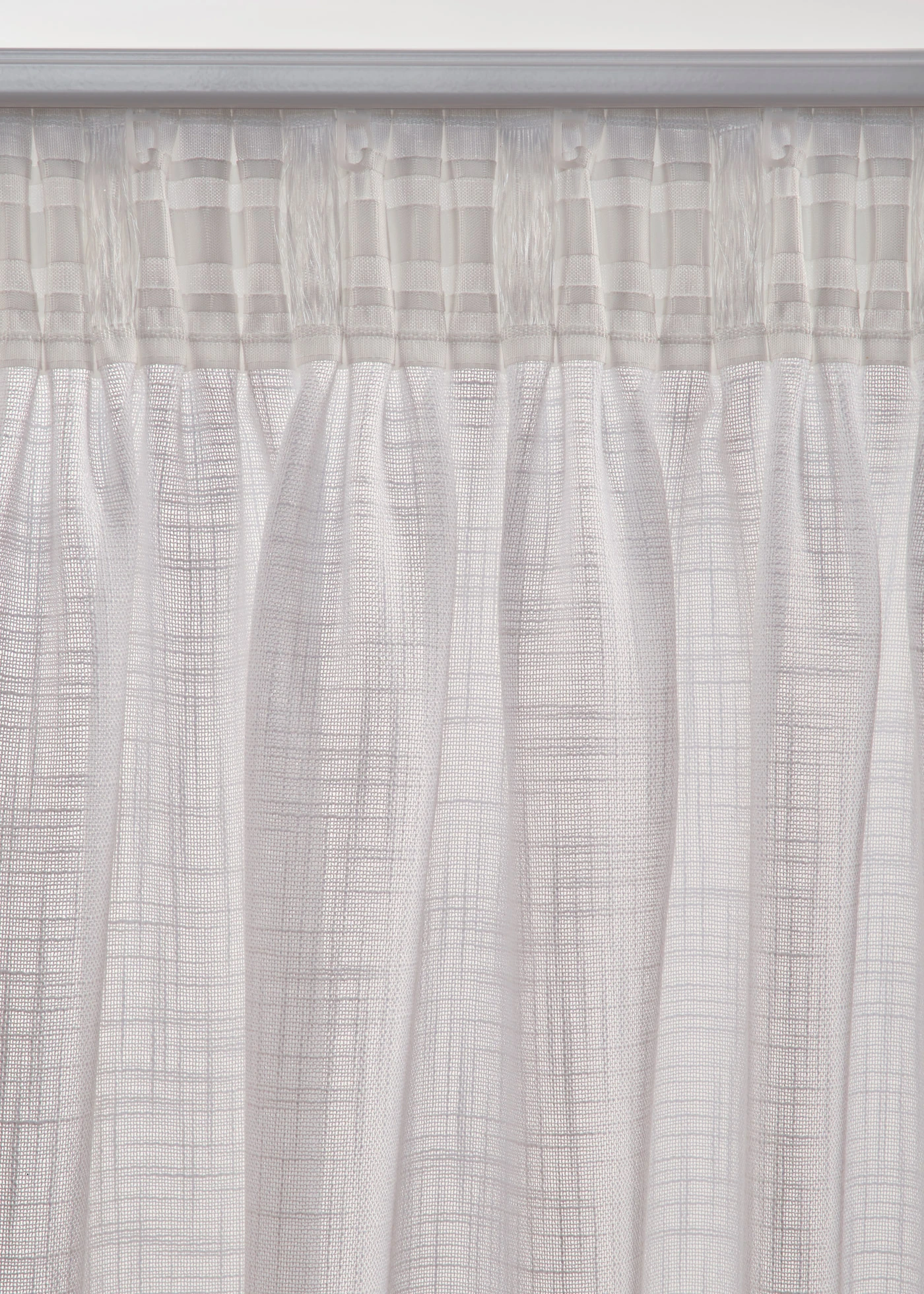 Gordijn met structuur (2 stuks) • wit • bonprix online shop