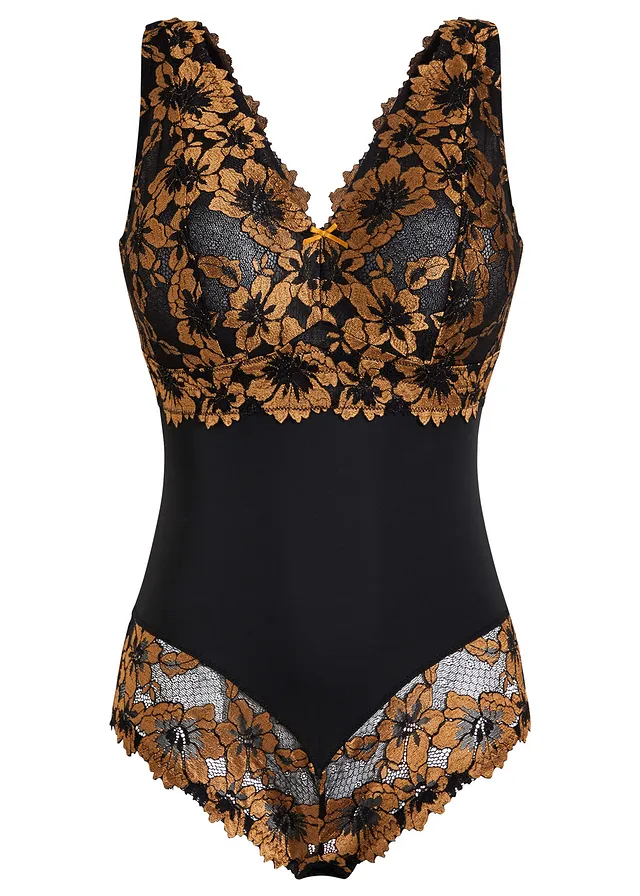 Body fără armătură, cu dantelă florală