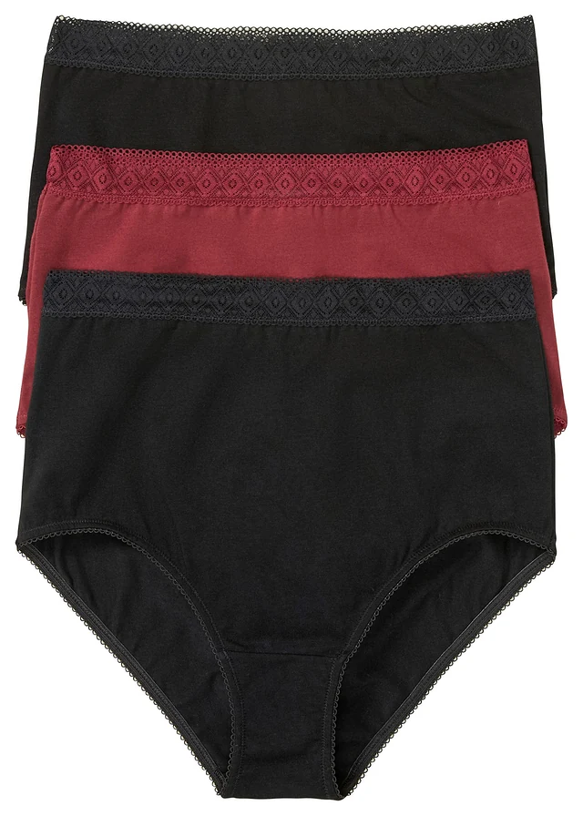 Tailleslip met katoen (set van 3)