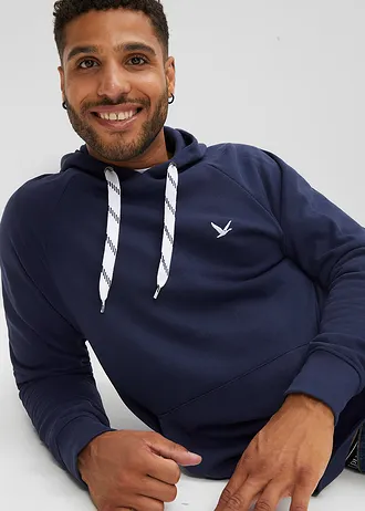 Hanorac din bumbac bio • bleumarin • magazin bonprix