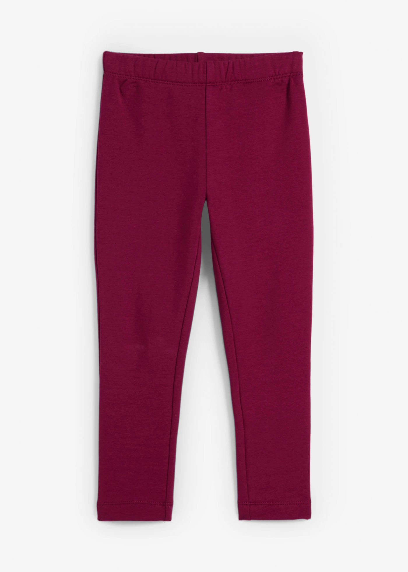 Legginsy termiczne z elastycznej mieszanki bawełny • jeżynowy • sklep bonprix