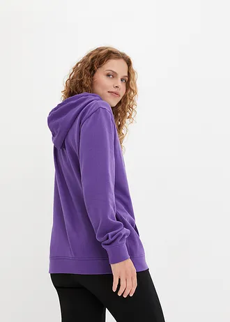Mikina s kapucí • fialová • bonprix obchod