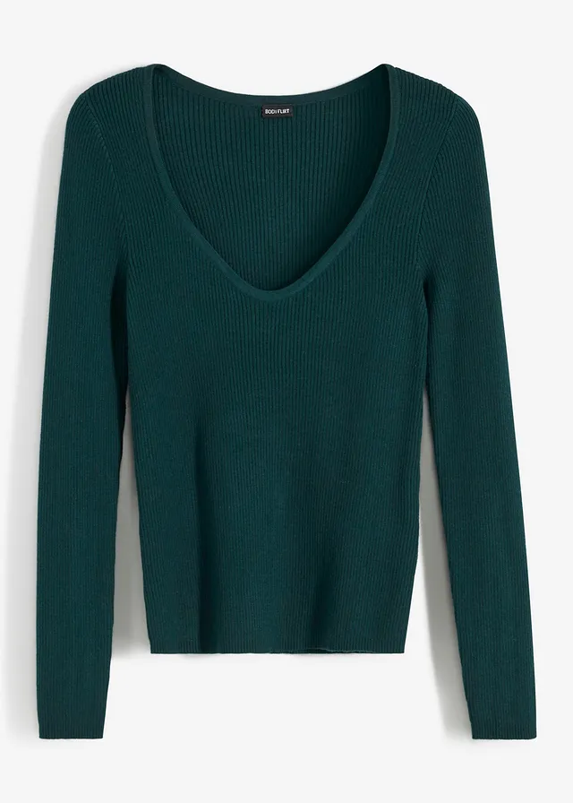 Pulover din tricot fin din material cu viscoză