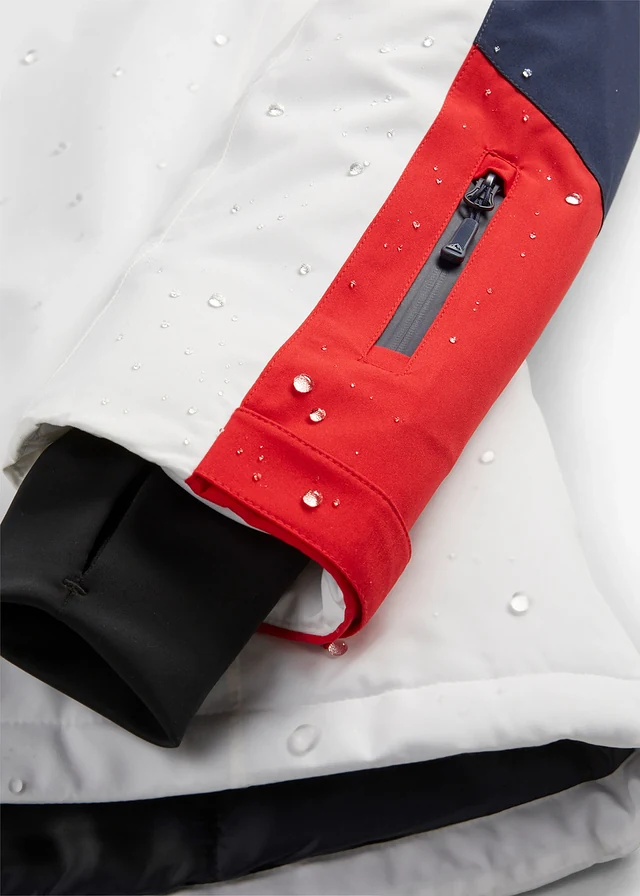 Outdoor ski-jas met ventilatieopeningen, waterdicht • wit-donkerblauw • product-page.page-title-suffix