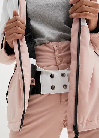 Veste de ski technique et imperméable • rose vintage-blanc • Boutique bonprix
