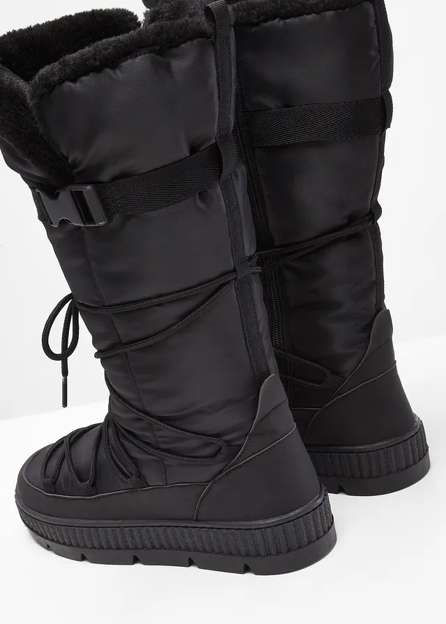 Hoge wandelschoenen, Kleur: zwart