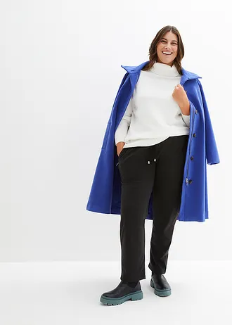 Thermo instapbroek met comfortband, Kleur: zwart