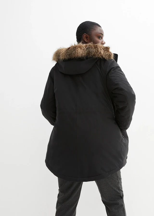 Geacă funcțională, impermeabilă, culoare: negru