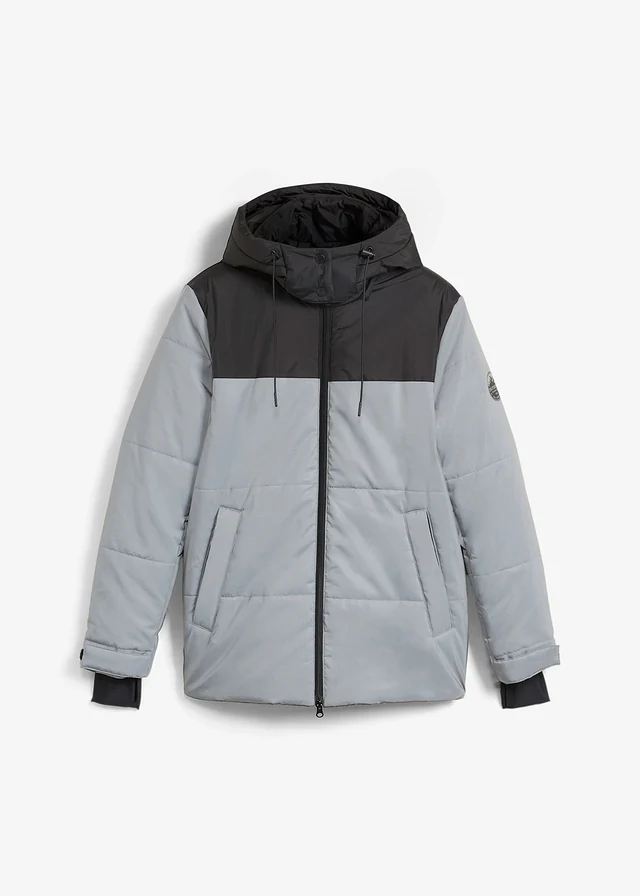 Veste fonctionnelle matelassée, réfléchissante, Couleur: argenté