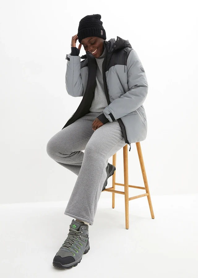 Veste fonctionnelle matelassée, réfléchissante, Couleur: argenté