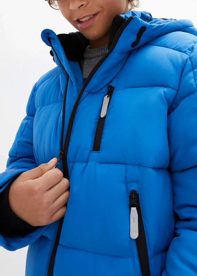 Doudoune chaude à capuche • bleu • product-page.page-title-suffix