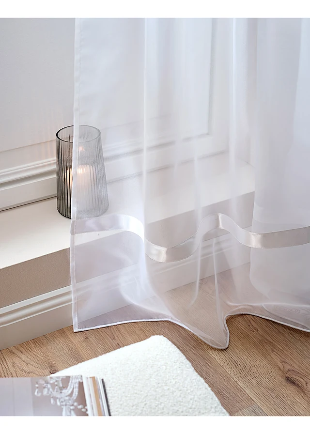 Store voilage avec ruban satin • blanc • product-page.page-title-suffix