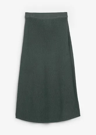 Pletená sukně, lehce zvonová