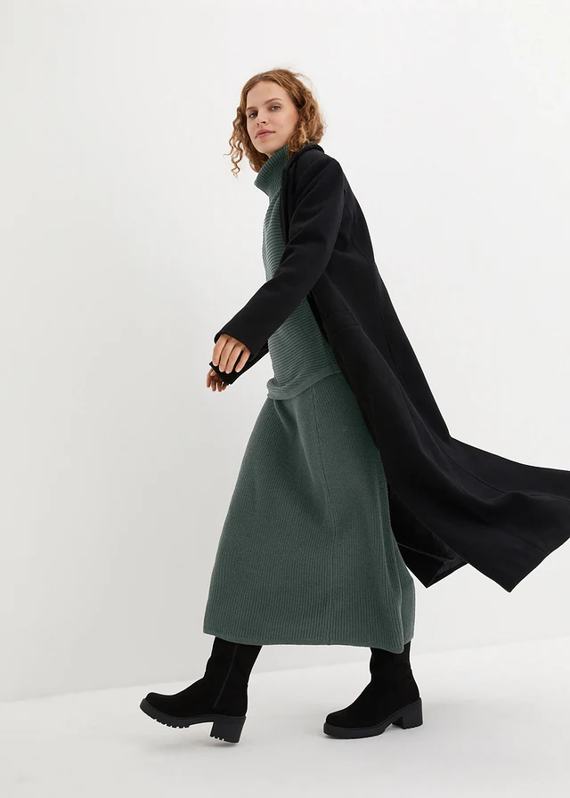 Midi rok • dennengroen • bonprix online shop
