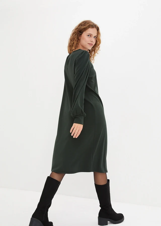 Jersey jurk van Punto di Roma • dennengroen • product-page.page-title-suffix