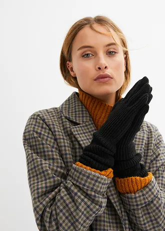 Mănuși • negru • magazin bonprix
