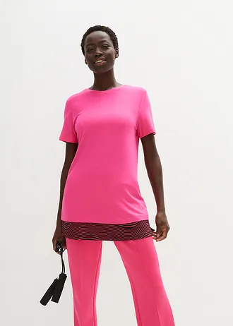 Sport longshirt in layerlook, Kleur: 