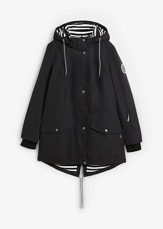 Outdoorjas, waterdicht • zwart • bonprix online shop
