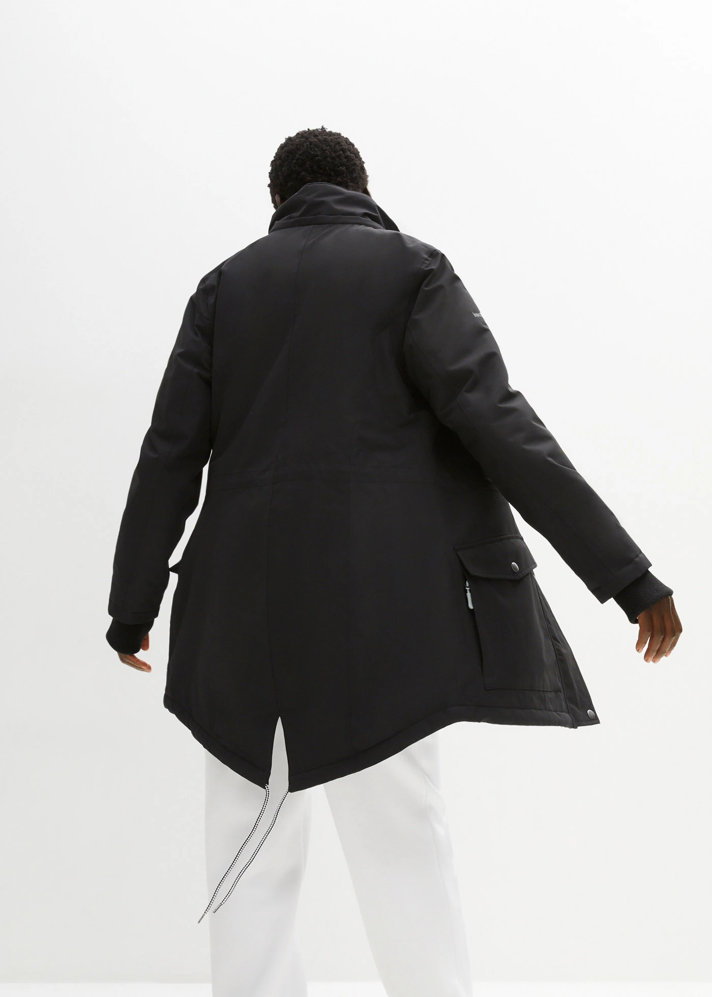 Outdoorjas, waterdicht • zwart • bonprix online shop