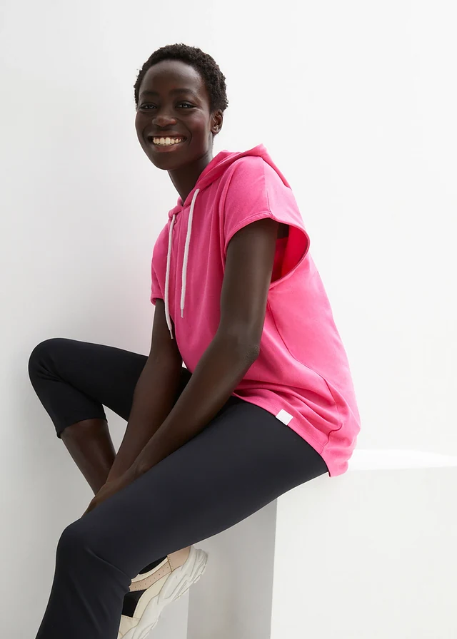 Hanorac oversize • roz pinklady • magazin bonprix