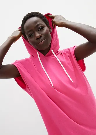 Bluza z kapturem oversize • różowy „pink lady” • sklep bonprix