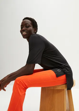 Sportshirt met mesh, sneldrogend • zwart • bonprix online shop