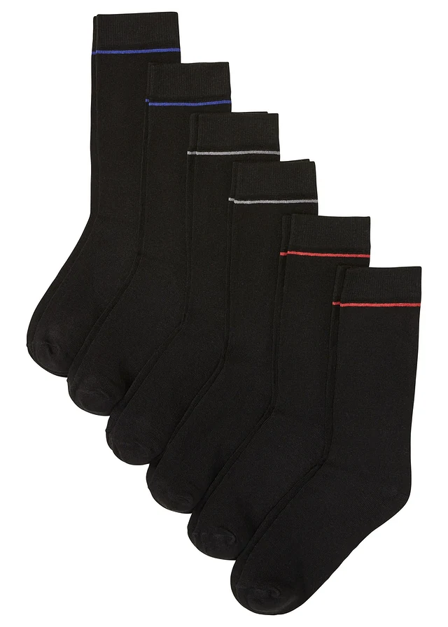 Lot de 6 paires de chaussettes