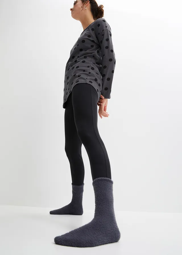 Oversized pyjama met legging • leisteengrijs-zwart • product-page.page-title-suffix