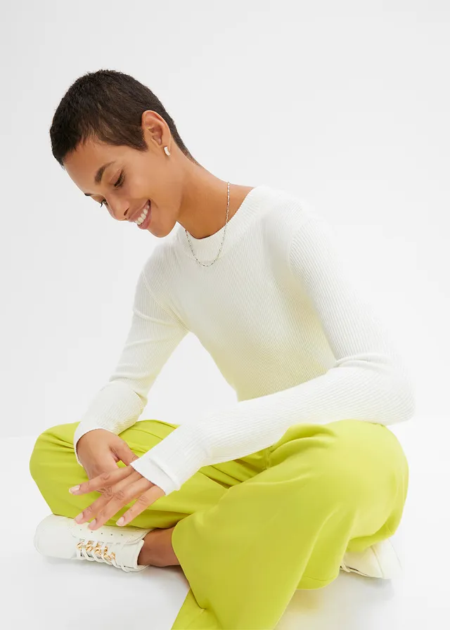 Pantalon à jambes larges • citron vert • product-page.page-title-suffix