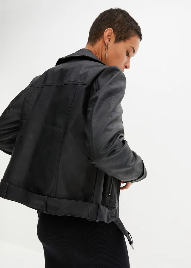 Bikerjack, Kleur: zwart