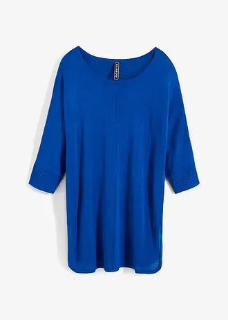 Sweter z cienkiej dzianiny z rękawami 3/4