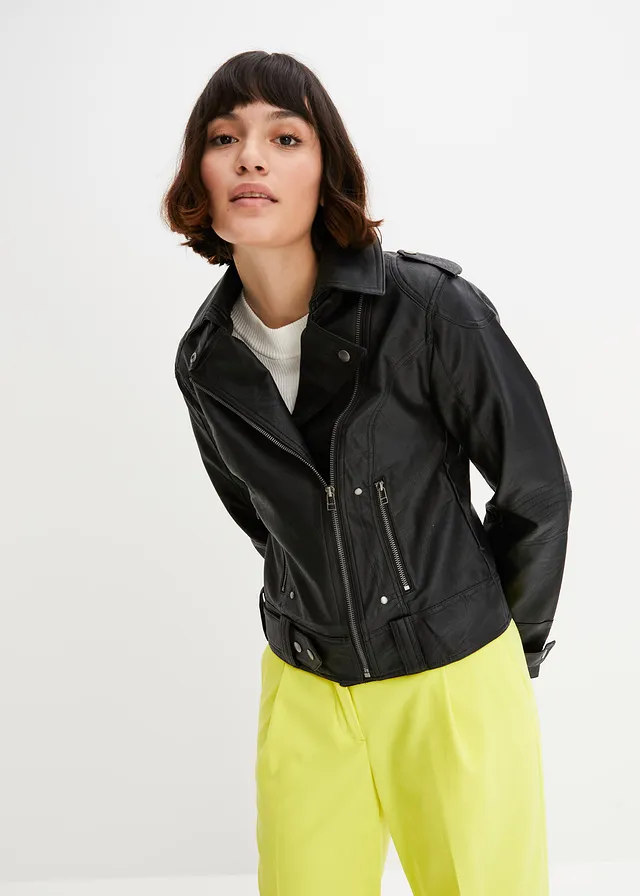 Bikerjack, Kleur: zwart