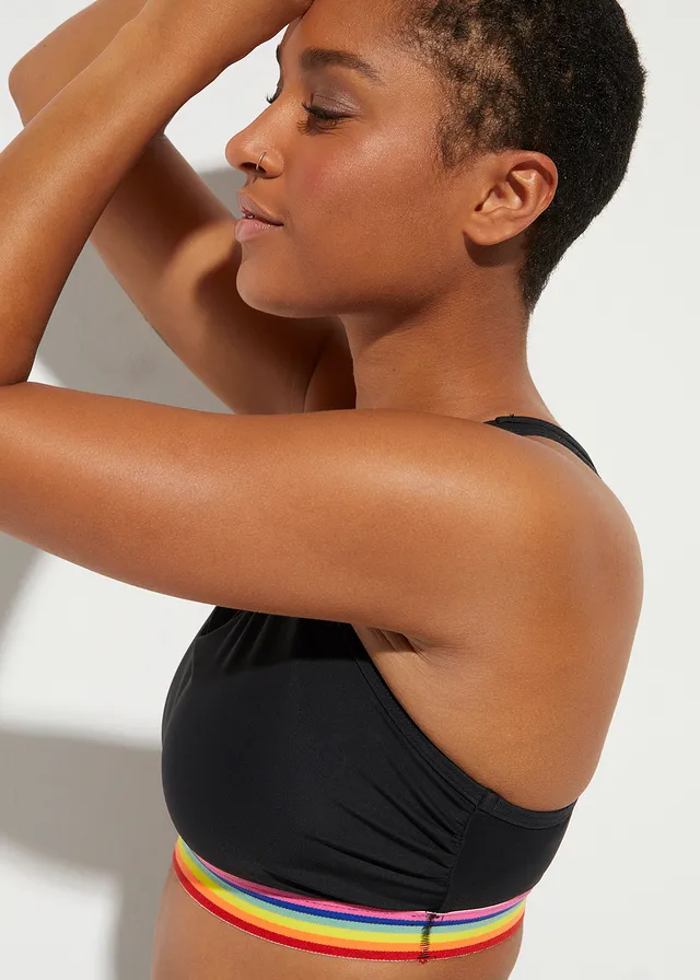 Corrigerende bralette bikinitop, licht corrigerend • zwart • product-page.page-title-suffix