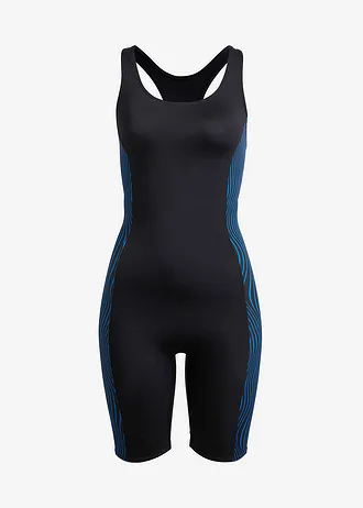 Costum baie cu crac lung, uscare rapidă