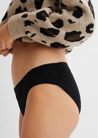 Slip met V-vorm (set van 5) • zwart • bonprix online shop