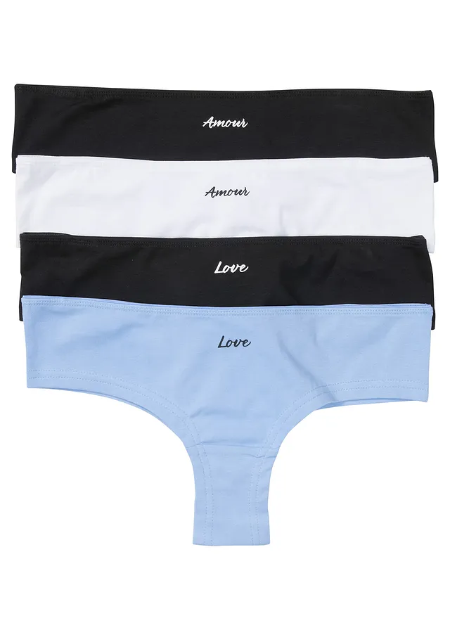 Lot de 4 slips brésiliens